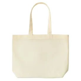 144 ct Large Cotton Basic Grocery Tote Bags - By Case