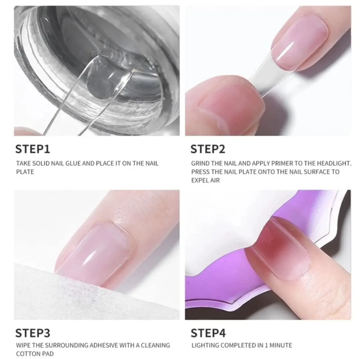 15ml Super Strong Adhesive Hard Nail Glue For UV/LED Softgel X