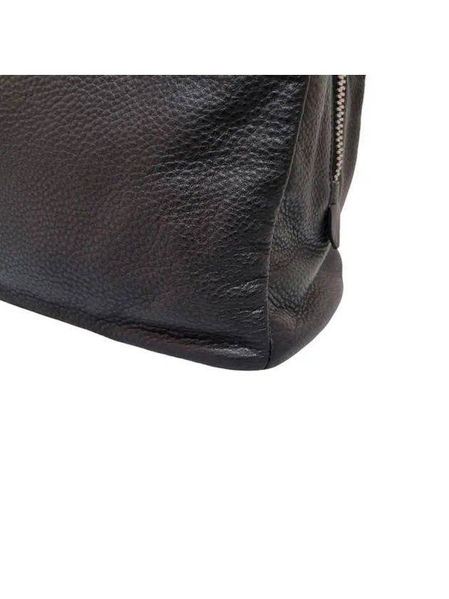 1BA853 Black Vitello Dino Tote Bag Strap