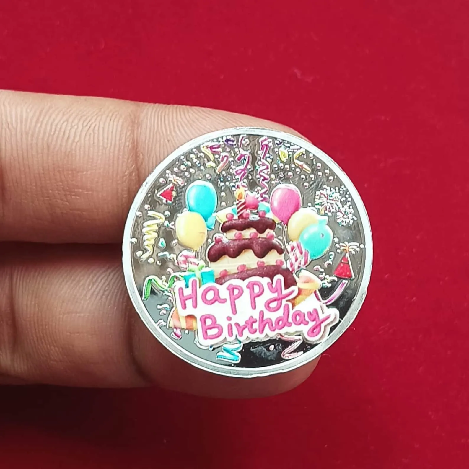 999 Happy Birthday 10 Gram Pure Silver Coin