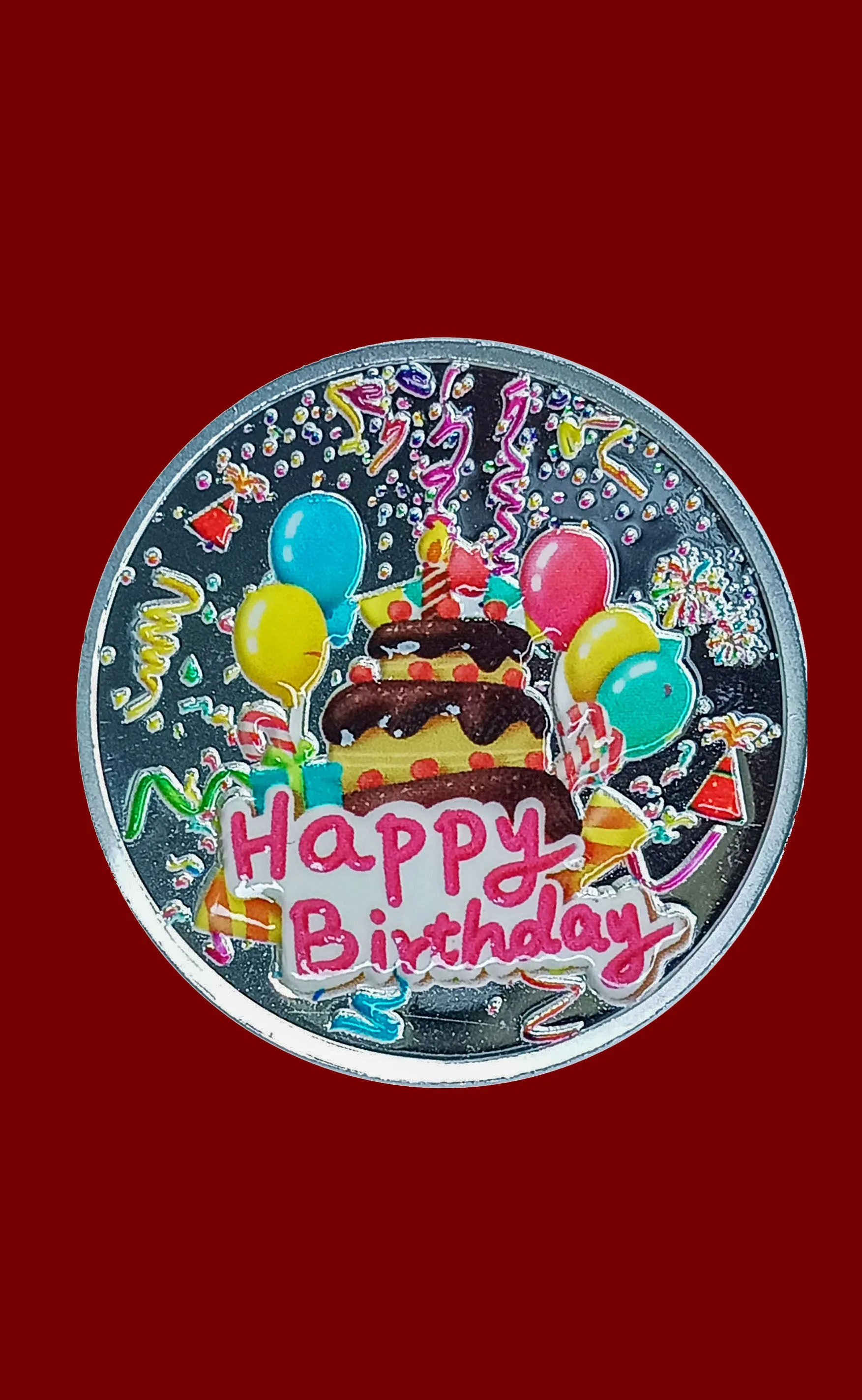 999 Happy Birthday 10 Gram Pure Silver Coin