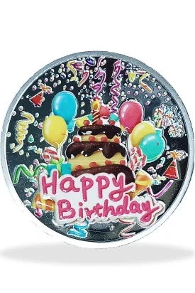 999 Happy Birthday 10 Gram Pure Silver Coin