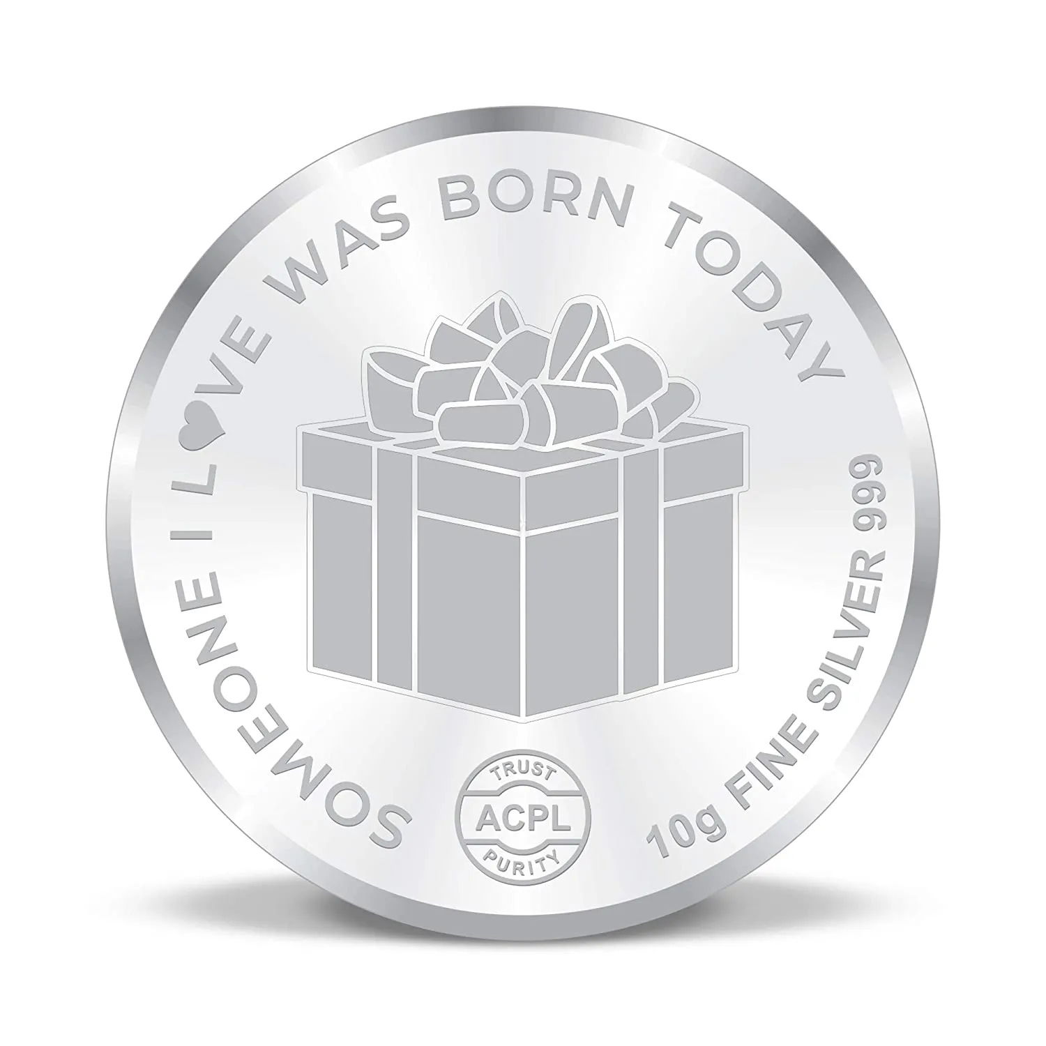 999 Happy Birthday Pure Silver Coin