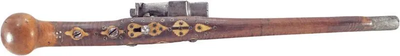 A CAUCASIAN MIQUELET LOCK PISTOL C.1800