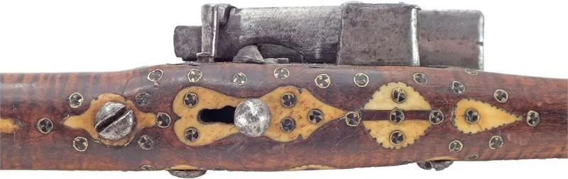 A CAUCASIAN MIQUELET LOCK PISTOL C.1800