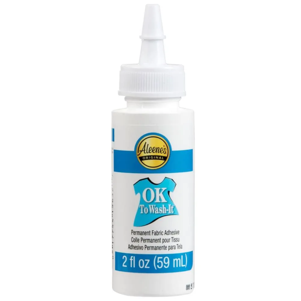 Aleene's "Ok to Wash It" Fabric Glue-2oz