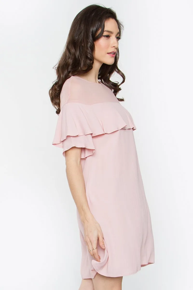 Anastasia Ruffle Layered Dress