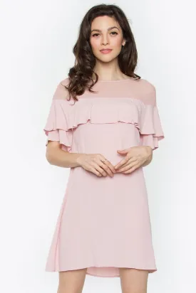 Anastasia Ruffle Layered Dress