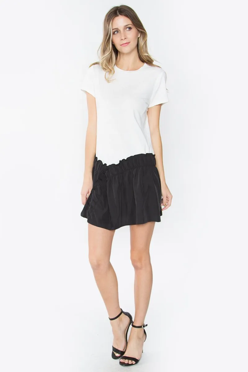 Annie Contrast Knit Dress
