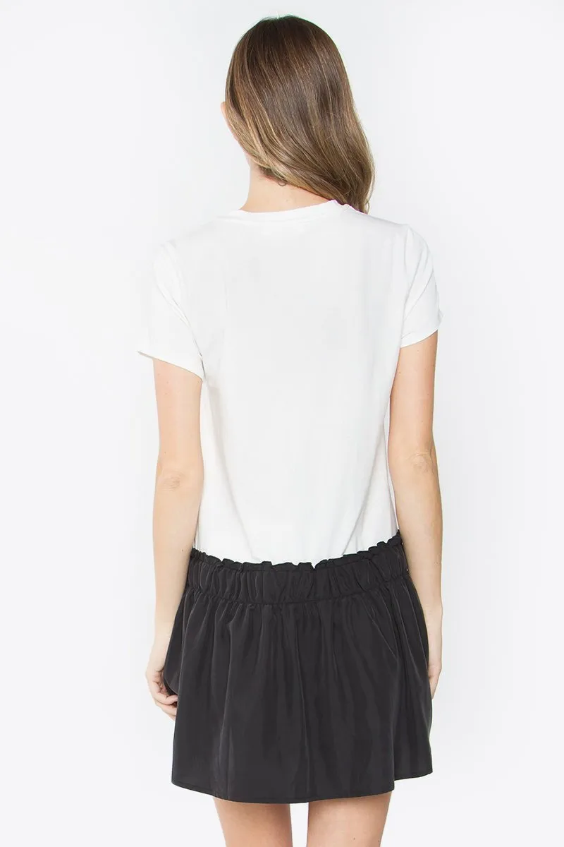 Annie Contrast Knit Dress