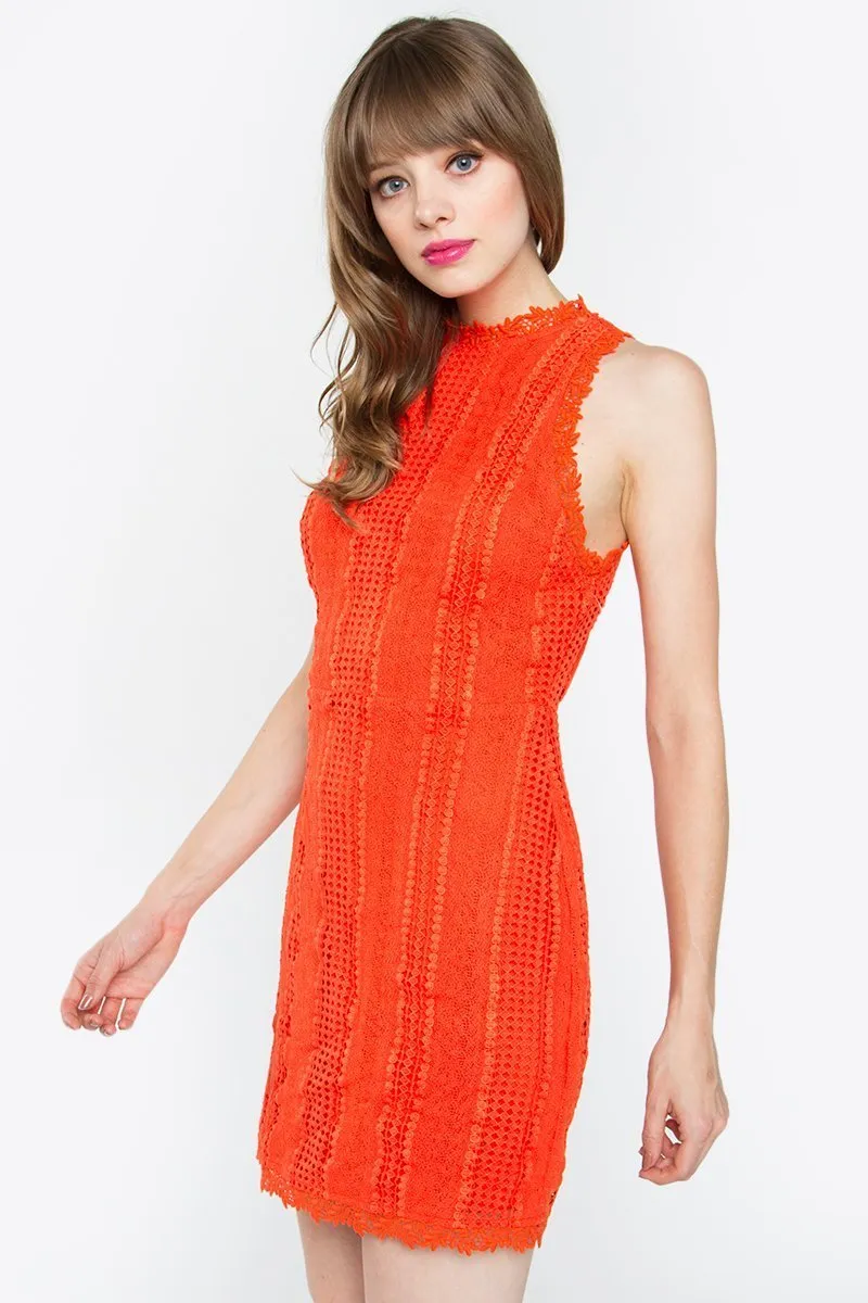 Arabelle Crochet Lace Dress