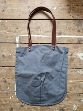Archive Grey Totely canvas shopper bag