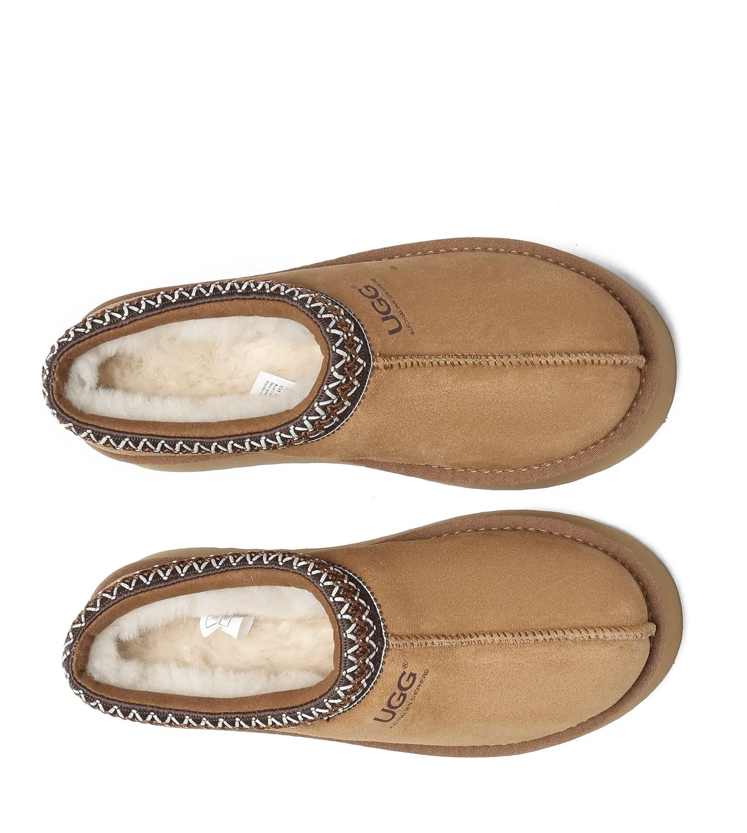 Australian Shepherd Hippie Platform Slippers | House Shoes AS2062