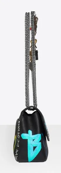 BB Chain M Graffiti Bag