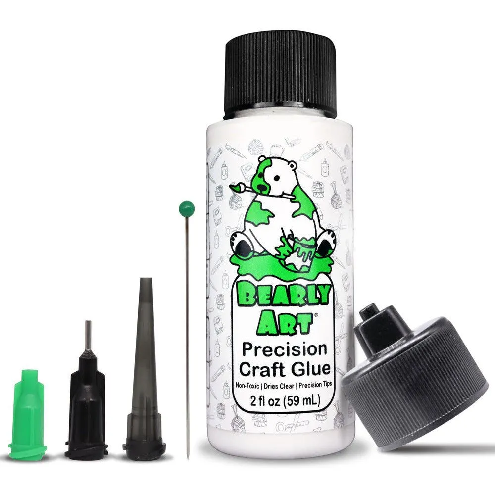 Bearly Art Precision Craft Glue - The Mini 2oz