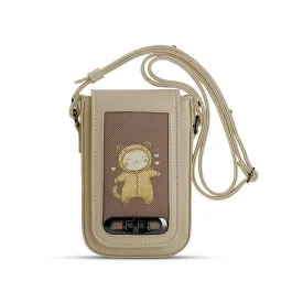 Beige Tagged Crossbag Baby Cat