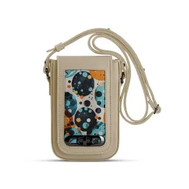 Beige Tagged Crossbag Bubbles