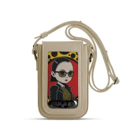 Beige Tagged Crossbag Scout