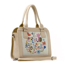 Beige Travel Hobo Bag Be Proud