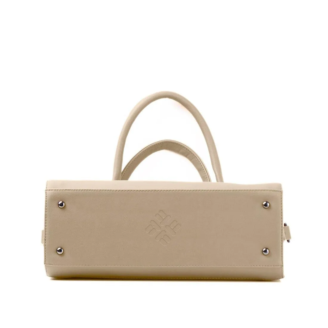 Beige Travel Hobo Bag Flamingo Queen
