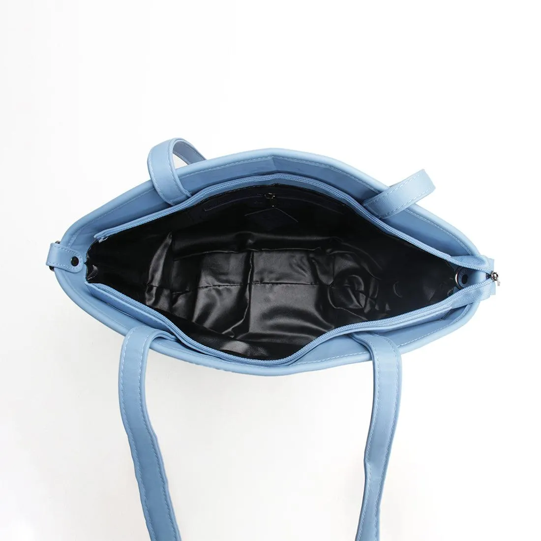 Beige Wide Tote Bag Underwater