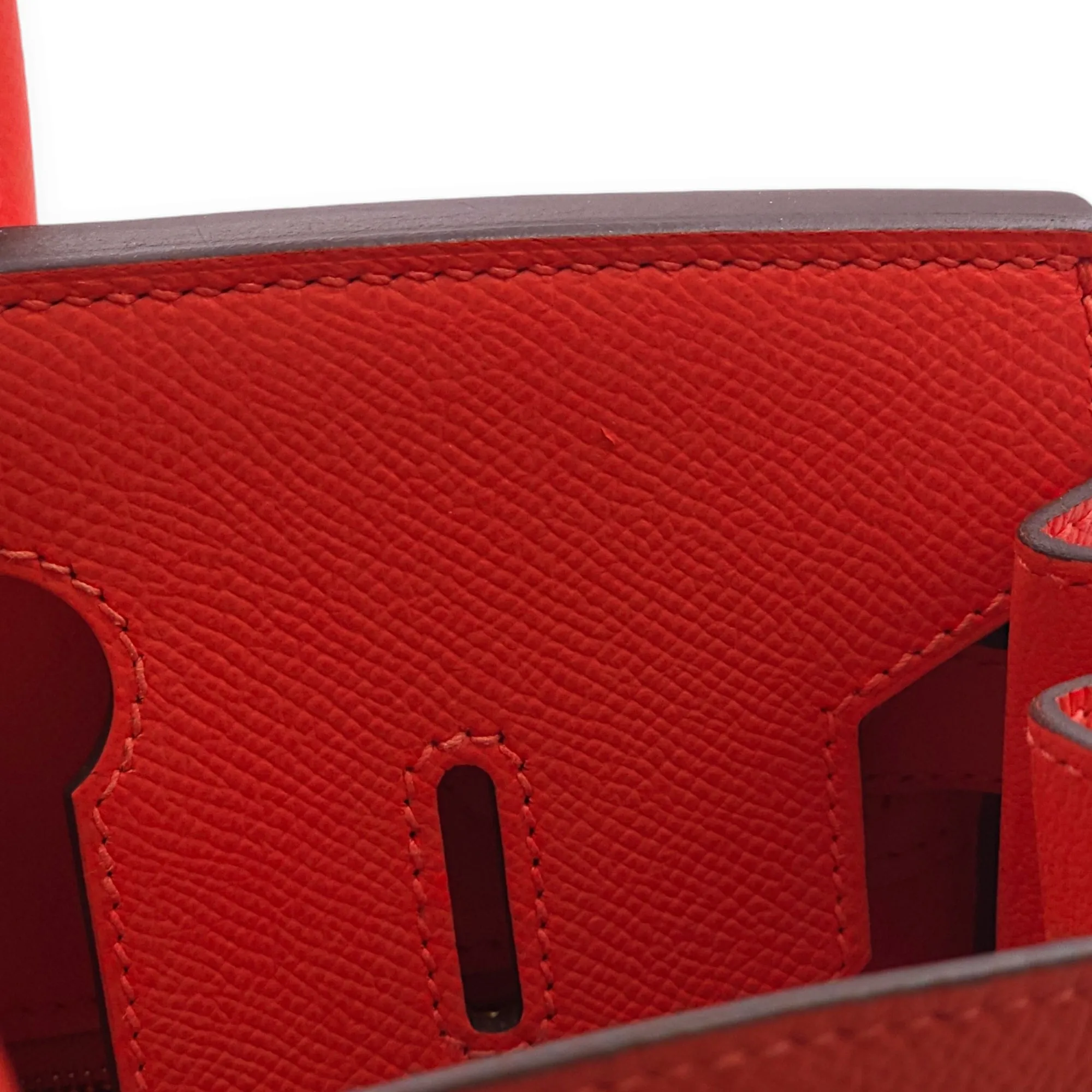 Birkin 30 Rose Jaipur in Epsom, Gold hardware
