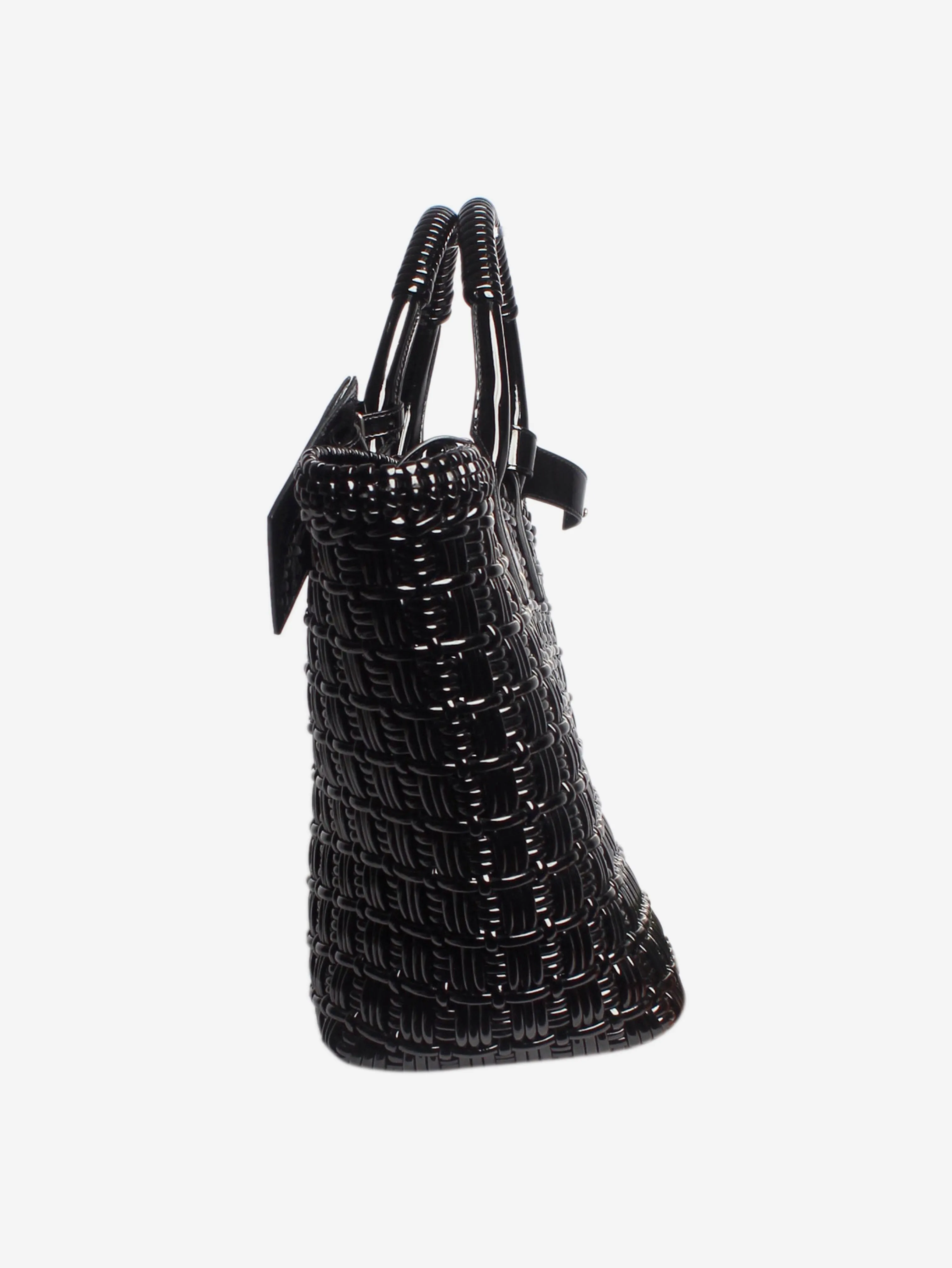 Black Bistro Basket tote bag