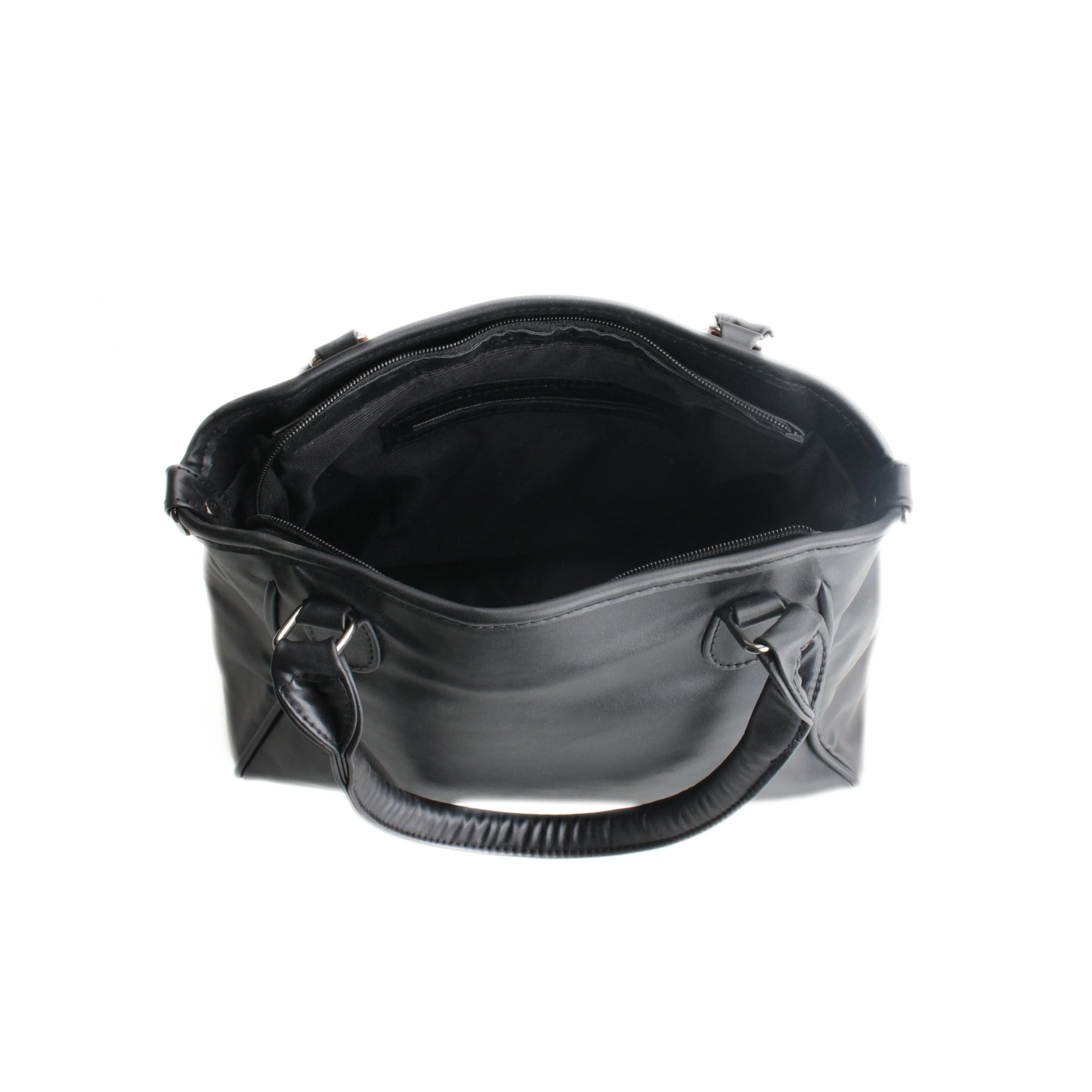 Black Ladies Handbag Texture