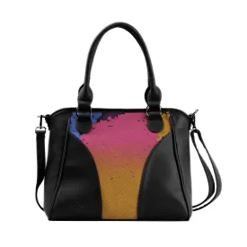 Black Ladies Handbag Vaporwave