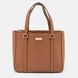 Brown Leather Newbury Lane Tote