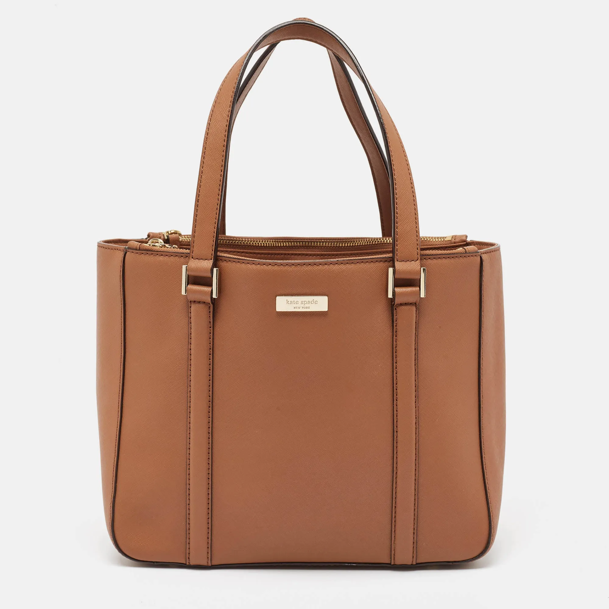 Brown Leather Newbury Lane Tote