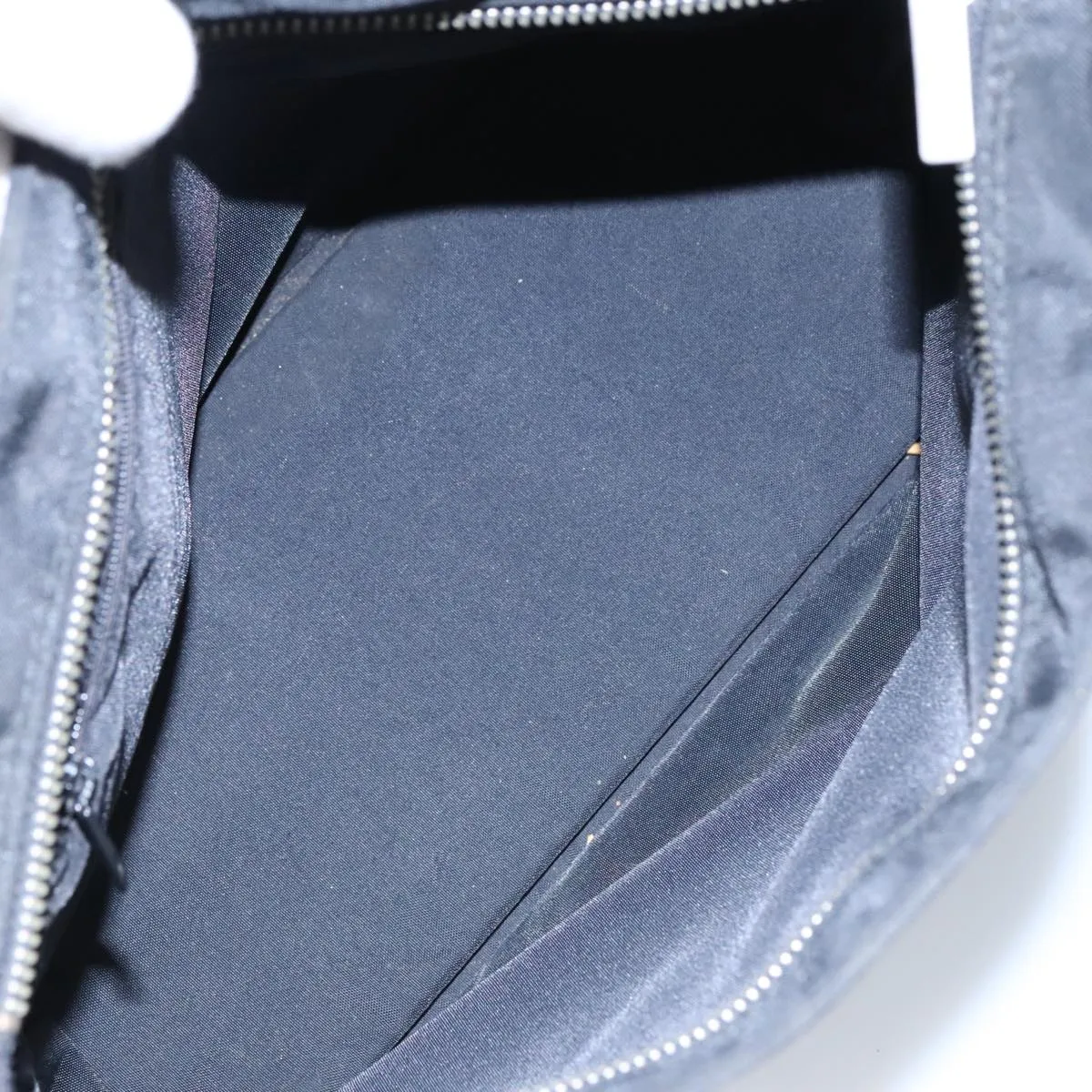 BURBERRY Blue Label Nova Check Shoulder Bag Nylon Beige Black 99331