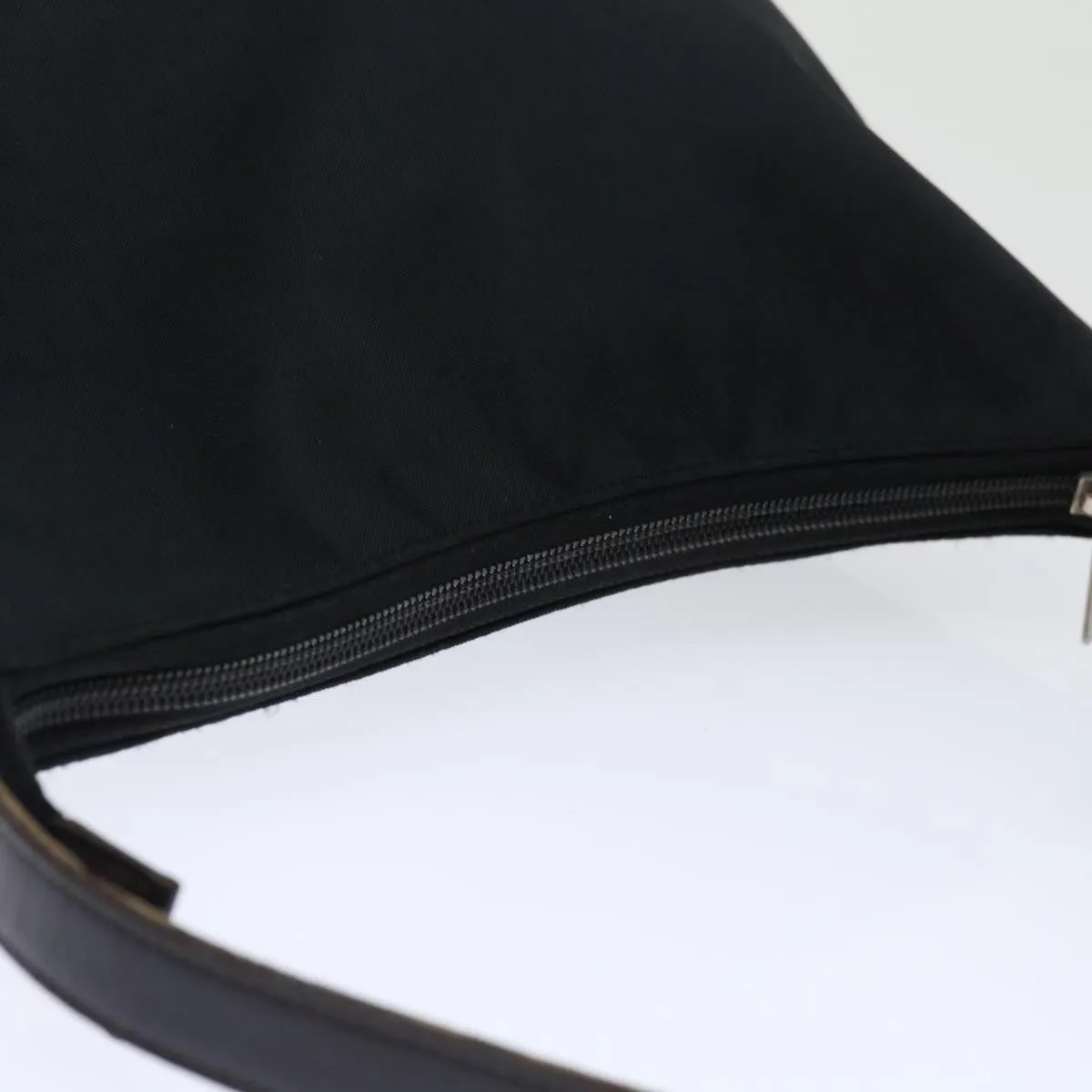 BURBERRY Nova Check Blue Label Shoulder Bag Nylon Beige Black bs13514