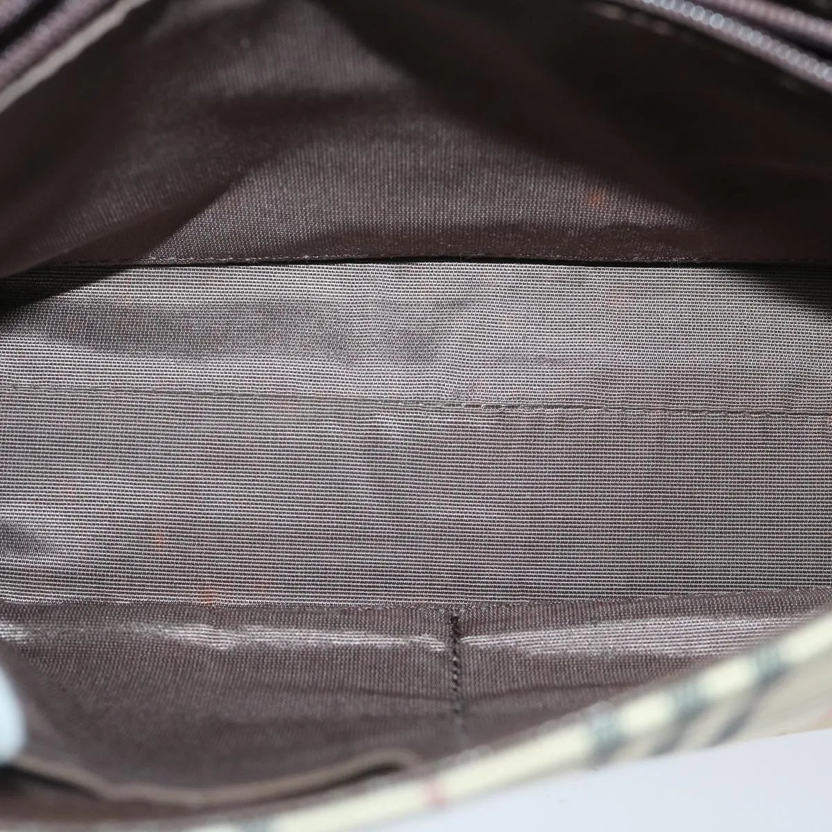BURBERRY Nova Check Shoulder Bag Canvas Beige Brown 68814