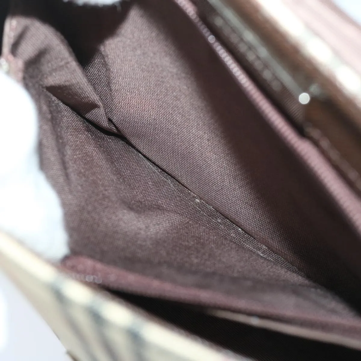 BURBERRY Nova Check Shoulder Bag Canvas Beige Brown 68814