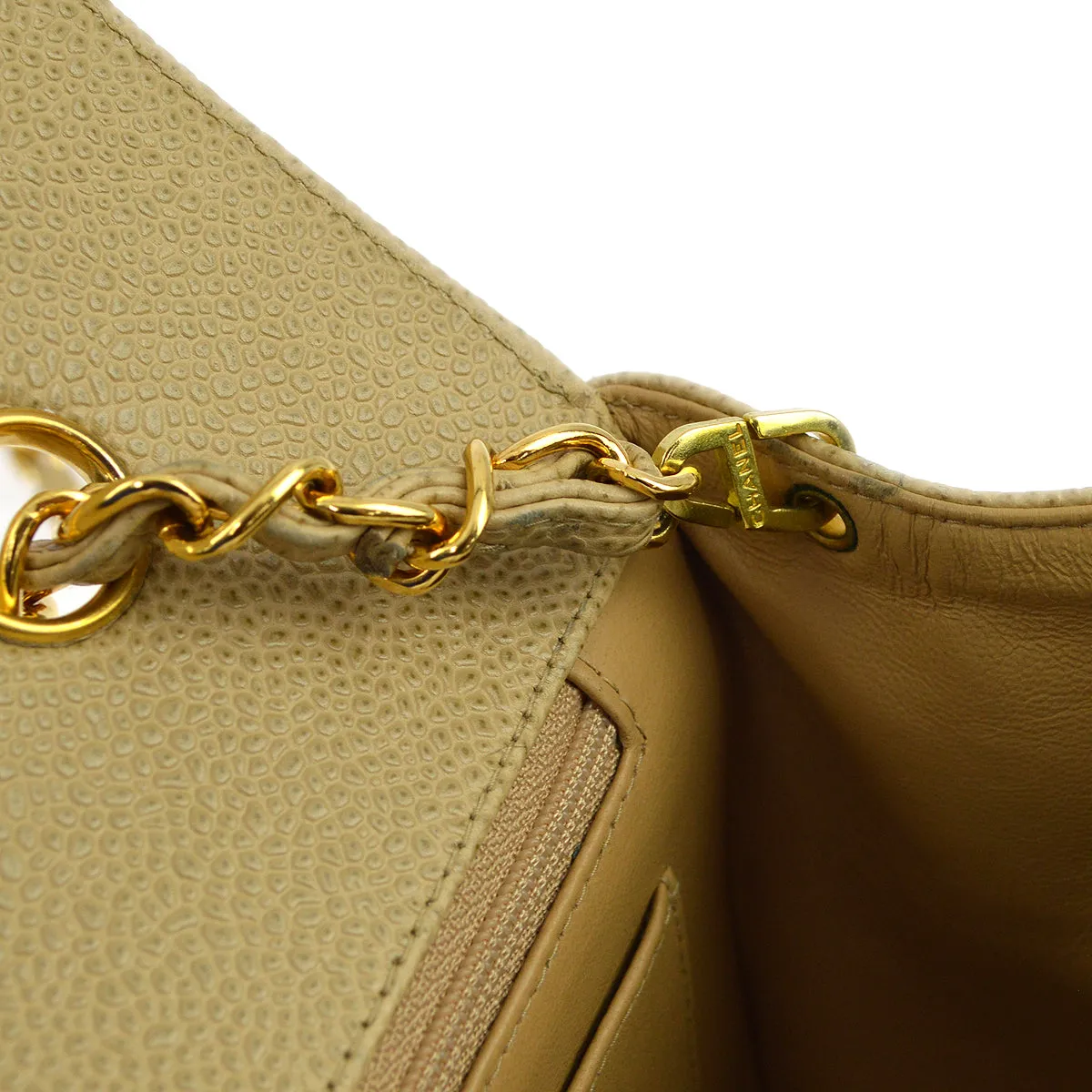 Chanel 1994-1996 Caviar Medium Diana Shoulder Bag