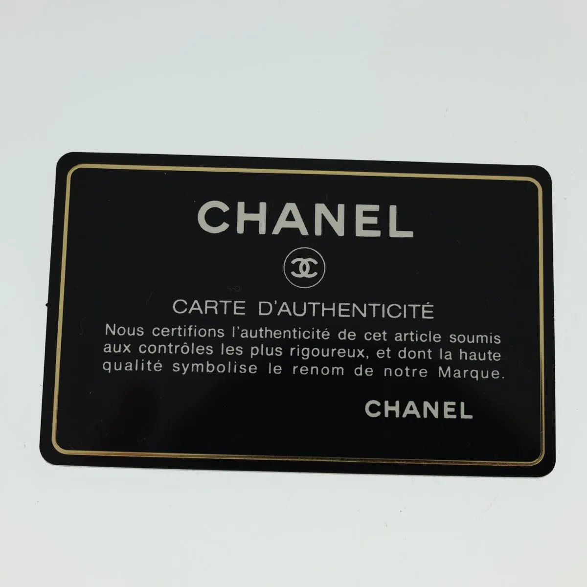 CHANEL Lamb Skin Matelasse Double Chain Shoulder Bag Gray CC am1097gA