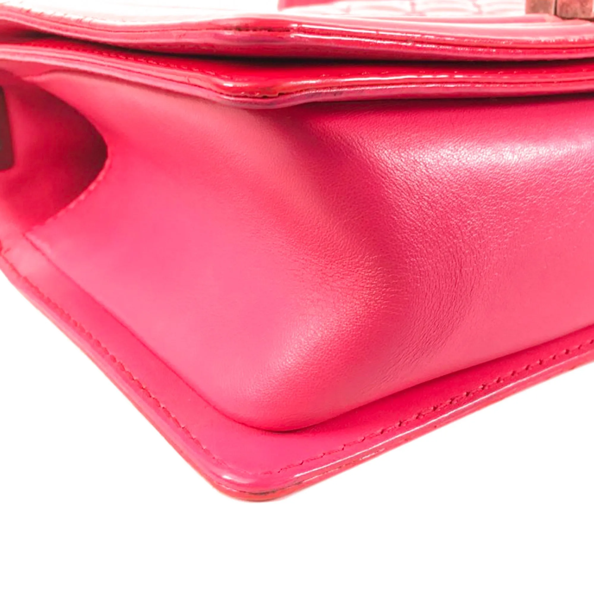 Chanel Medium Patent Boy Flap Crossbody Bag