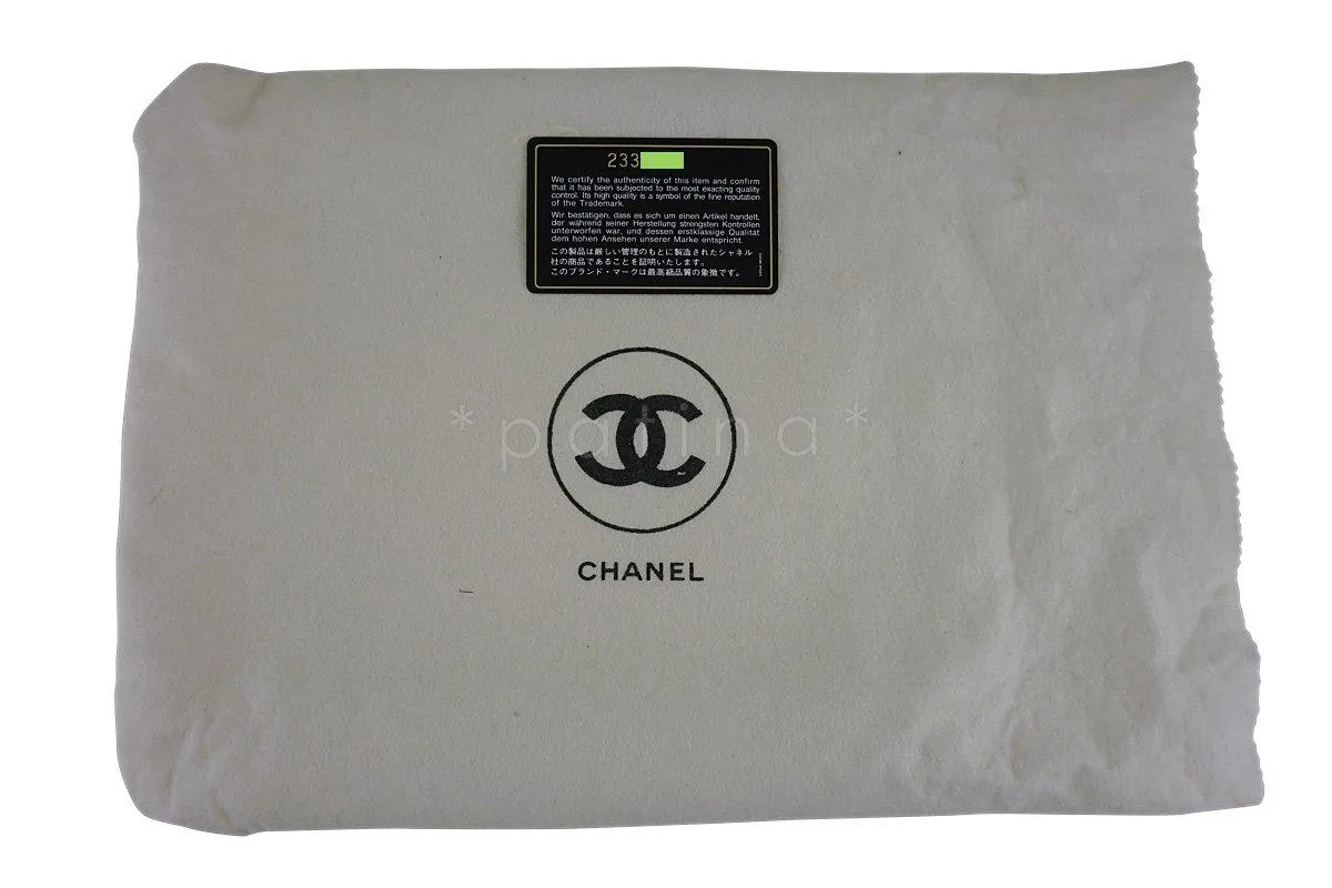 Chanel Pristine Vintage Black Patent Classic Quilted Camera Case Bag