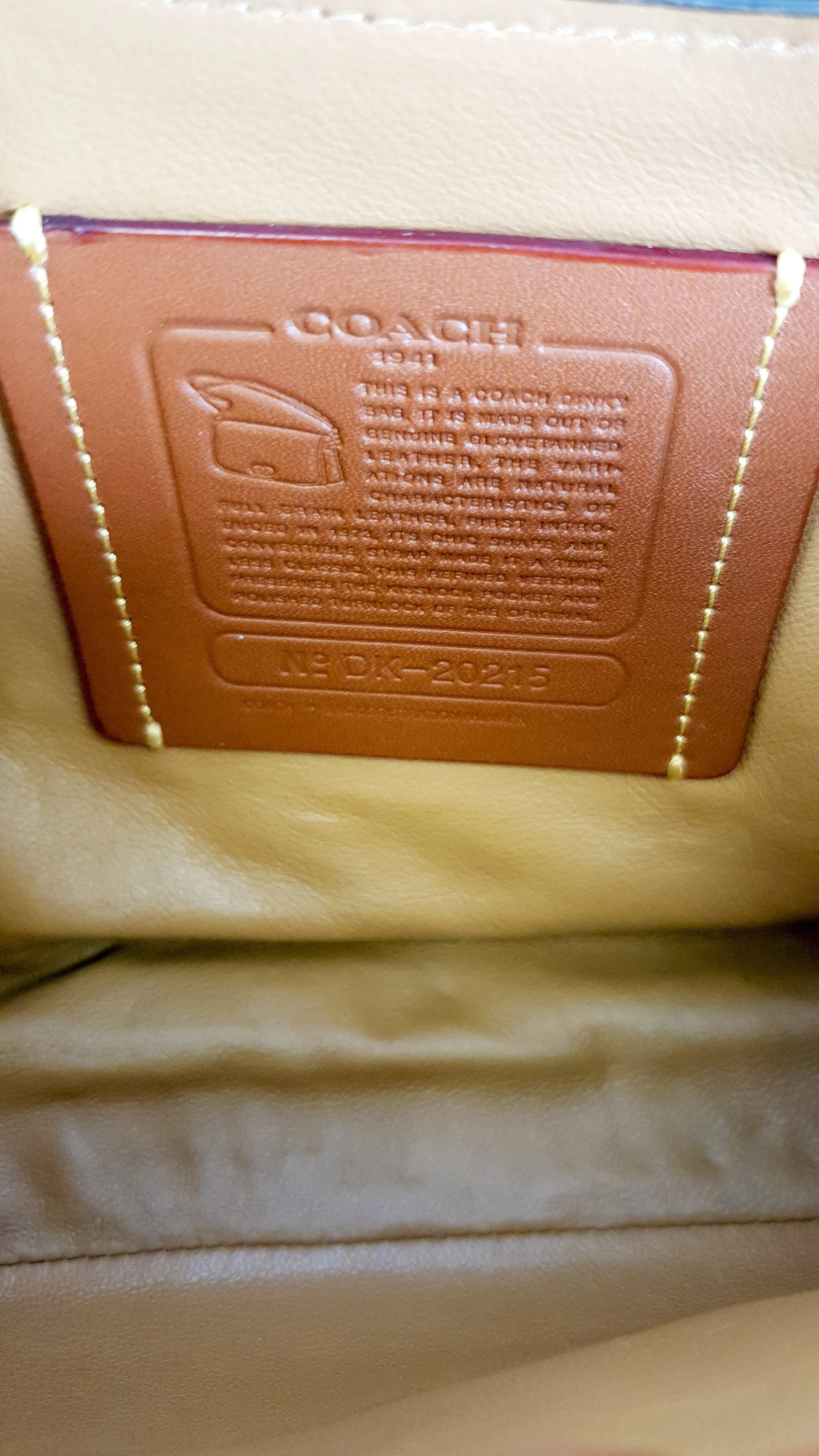 Coach 1941 Dinky 24 in Black Leather with Western Rivets - Crossbody Flap Bag Shoulder Chain Coach 56611
