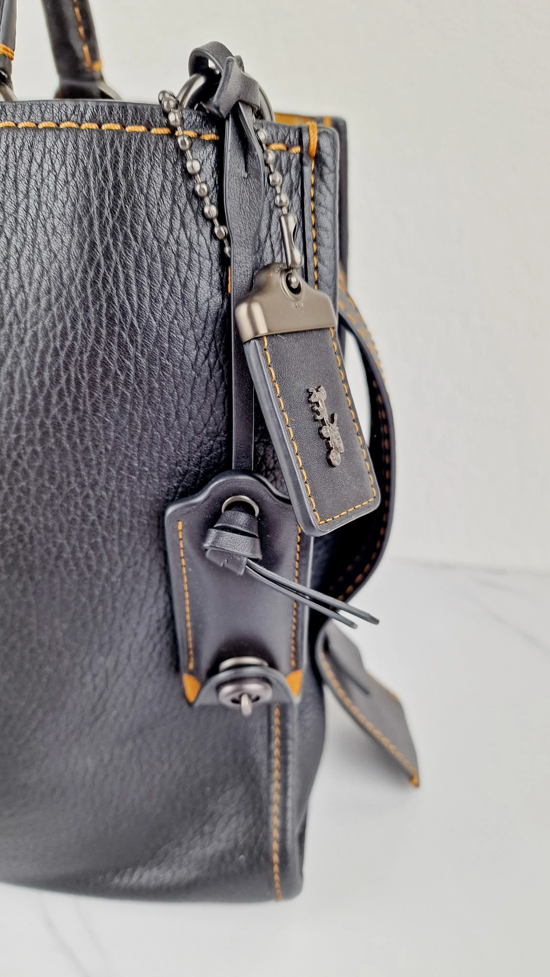 Coach 1941 Rogue 31 Bag in Black Leather Coach 38124