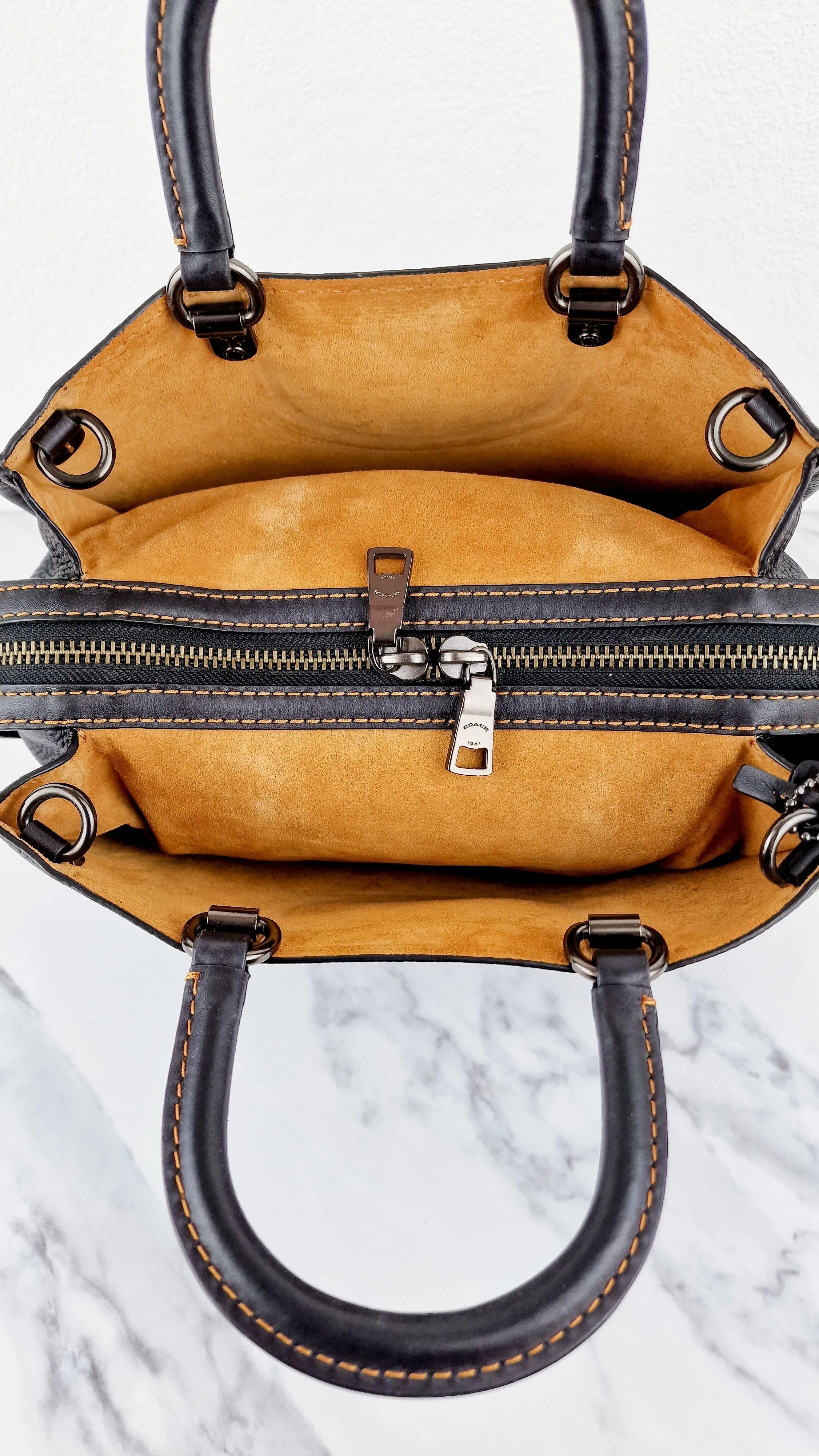 Coach 1941 Rogue 31 Bag in Black Leather Coach 38124
