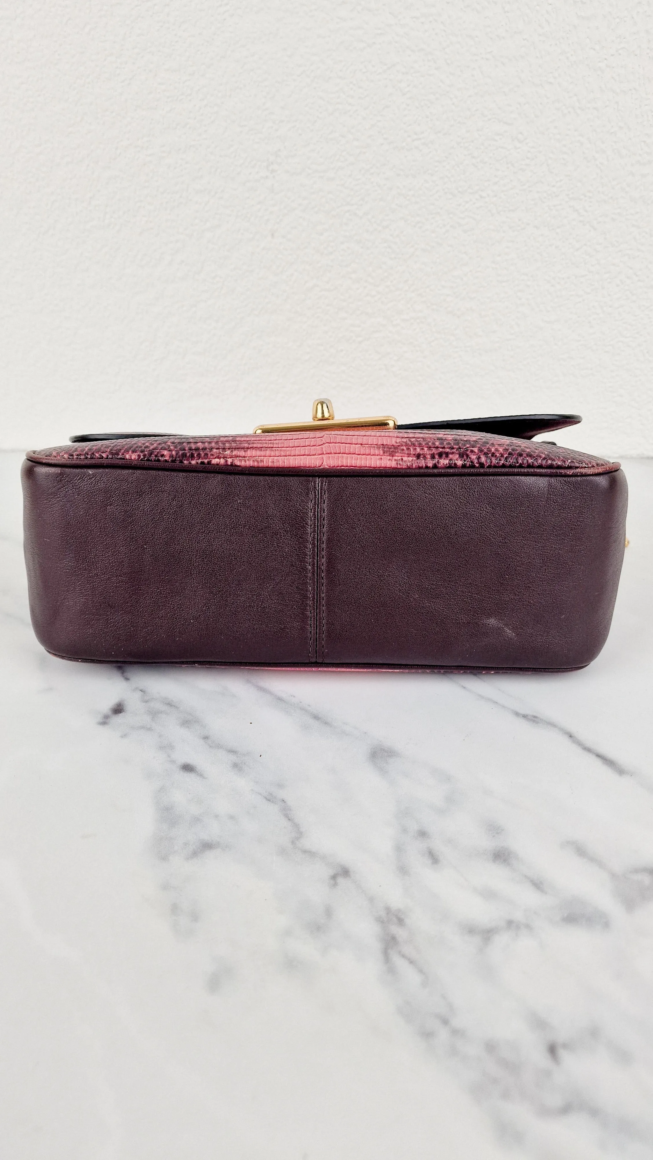 Coach Cassidy Crossbody Bag in Pink Lizard Embossed Leather - Coach F72669