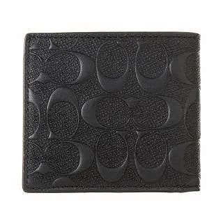COACH Men Billfold with Id case /Coin Wallet Collection
