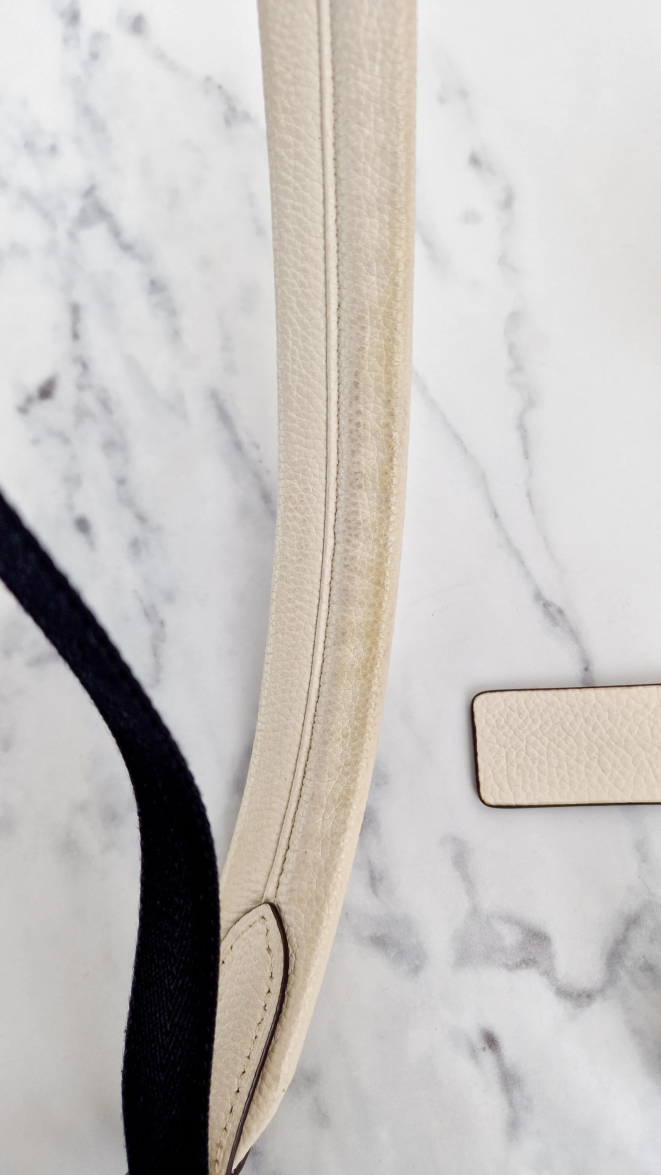 Coach Mini Campus Backpack in Chalk White Pebble Leather with Bandana Rivets - Coach 55628