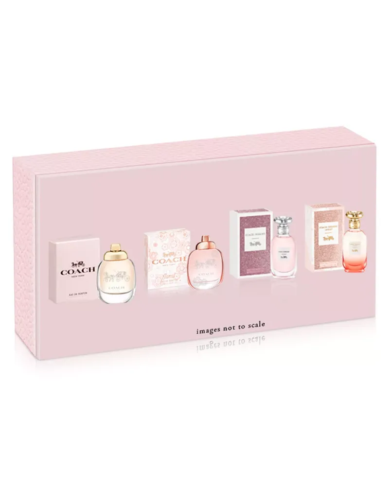 Coach New York 4 Piece Mini Perfumes Gift Set