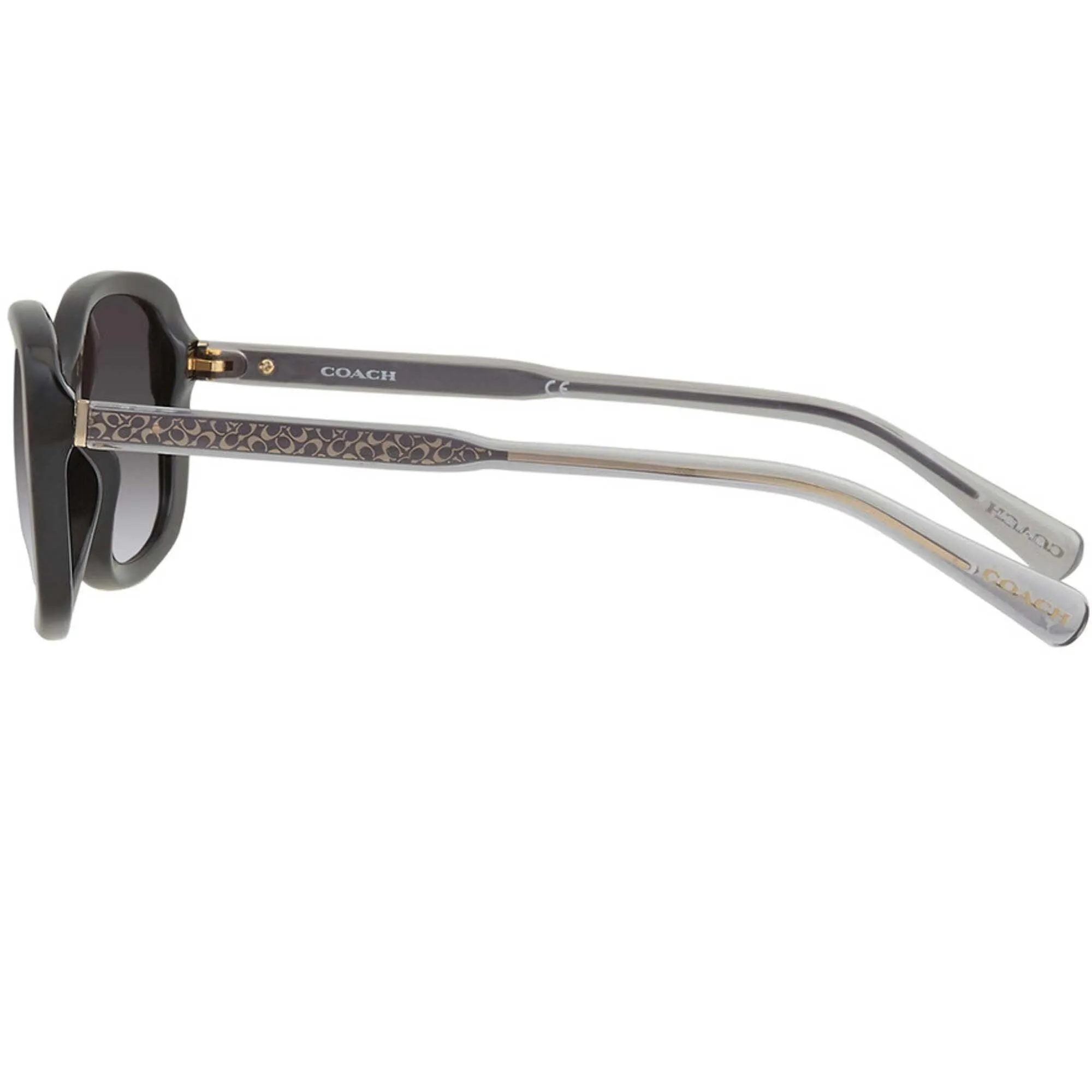 Coach Women's Sunglasses - Black Full Rim Rectangular Frame | COACH 0HC8278 50028G53