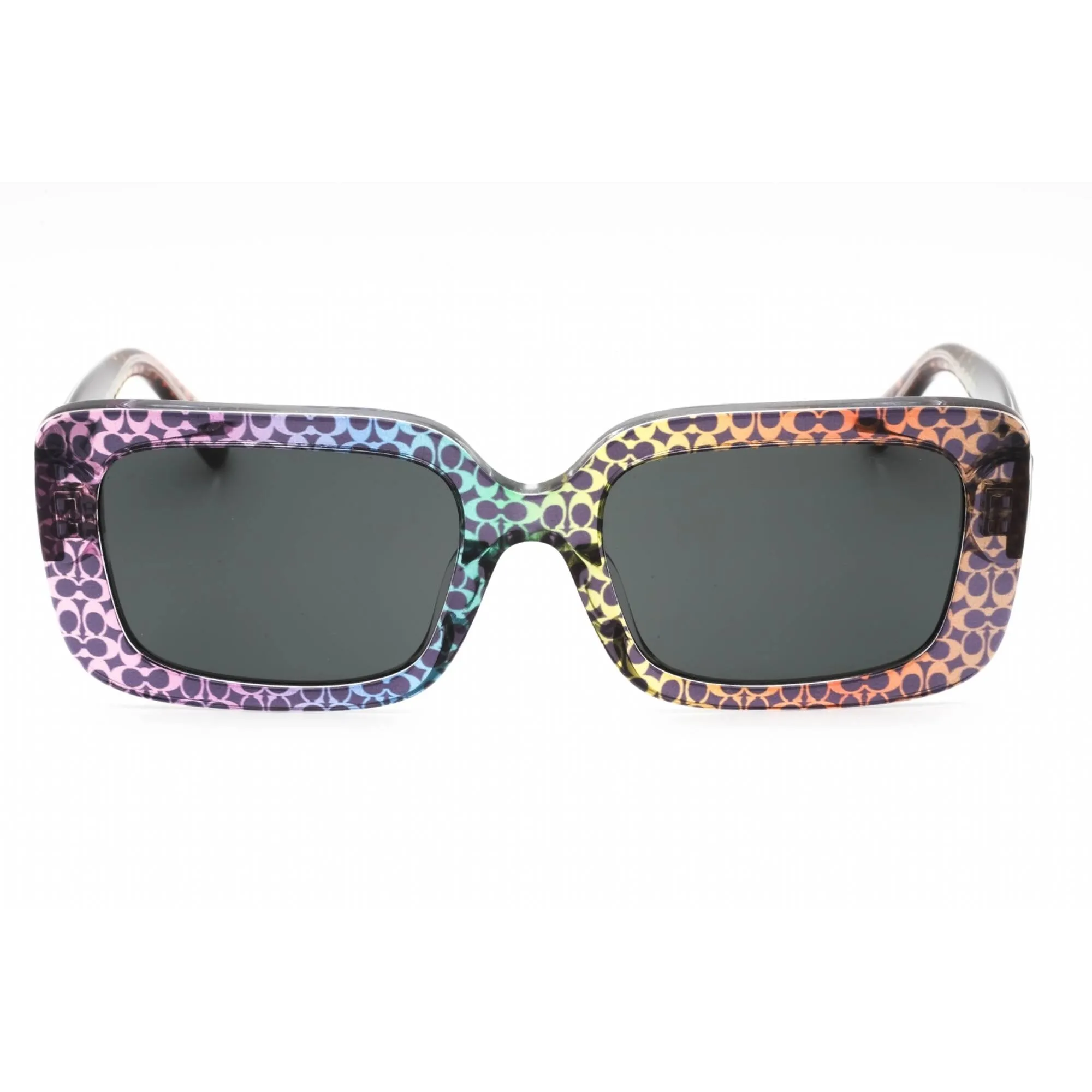 Coach Women's Sunglasses - Transparent Grey Signature C Pattern | 0HC8380U 583587