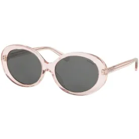 Coach Women's Sunglasses - Transparent Pink Plastic Oval | COACH 0HC8270U 55568755