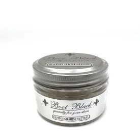 Columbus Boot Black Silver Line Rapid High Shine 50g - Neutral